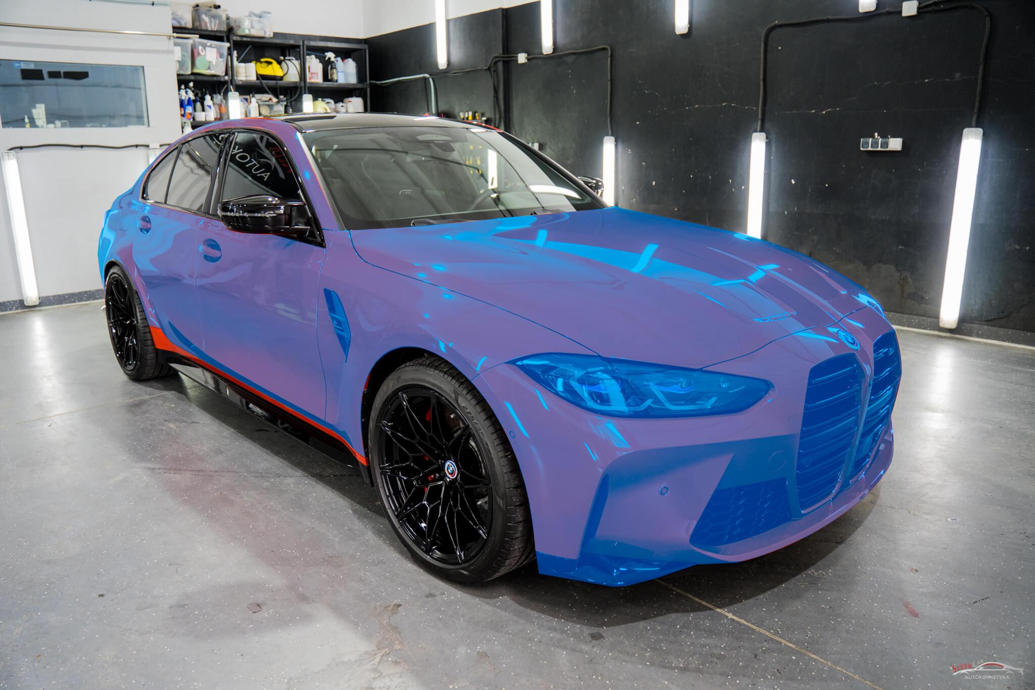BMW M3 Touring w studiu detailingowym