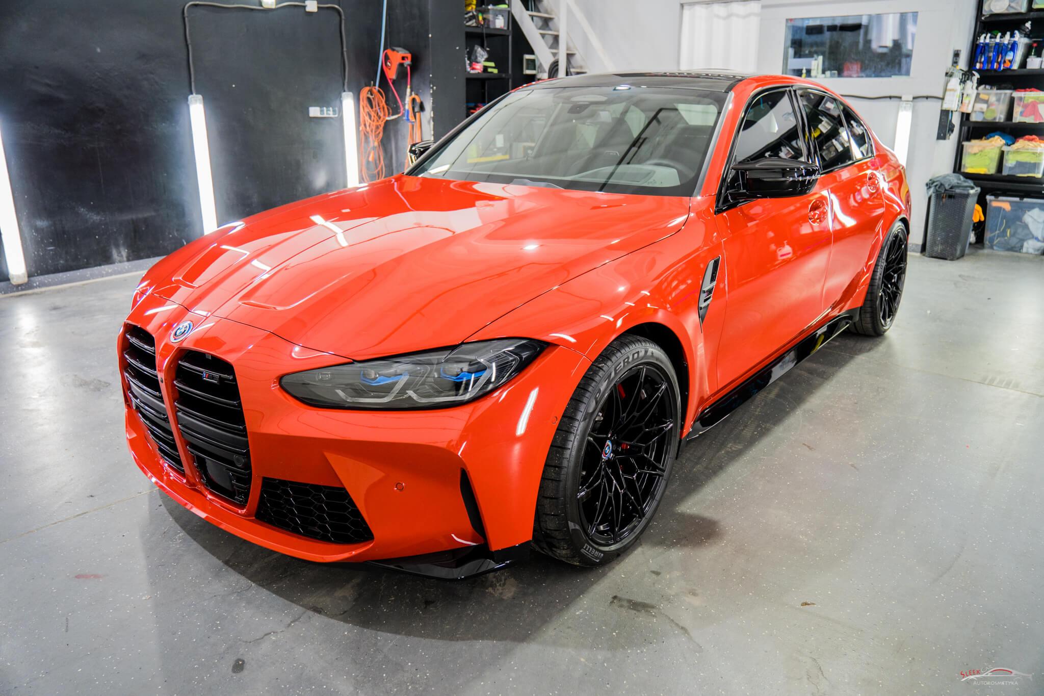 BMW M3 detal lakieru