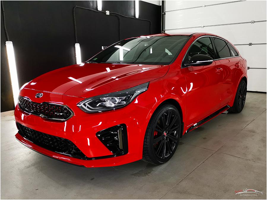 Auto przygotowane do odbioru po usłudze detailingowej